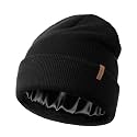 FURTALK Satin Lined Beanie for Women Men Knit Beanie Hat Acrylic Winter Hats Warm Slouchy Skull Cap