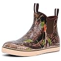 Furuian Men39s Deck Boots Waterproof Ankle Rain