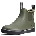 Furuian Men39s Deck Boots Waterproof Ankle Rain