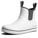 Furuian Men39s Deck Boots Waterproof Ankle Rain