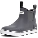 Furuian Men39s Deck Boots Waterproof Ankle Rain