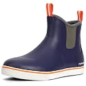 Furuian Men39s Deck Boots Waterproof Ankle Rain