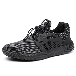 Furuian Steel Toe Indestructible Shoes Men Women