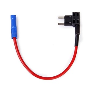 fuse tap atm apm add-a-circuit adapter blade holder for japanese cars bikes auto car diy test - 10 years warranty pack of 1 mini blade