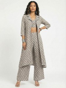 fusion by glitchez Top Palazzos Co-ords Set