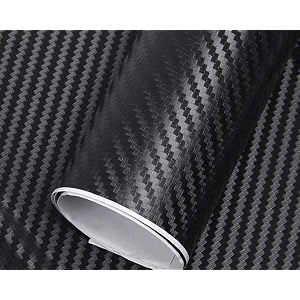 vinyl car wrap sheet decal sticker black-24x175