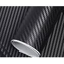 Vinyl Car Wrap Sheet Decal Sticker (Black)-12X175