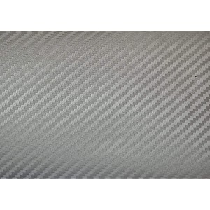vinyl laptop skin  3d carbon design silver - 12 x 15 inches free size
