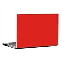 Vinyl Laptop Skin : Red Matt - 12 x 15 Inches Free Size