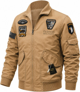 FUTSE PENO Full Sleeve Applique Men Jacket