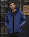 FUTSE PENO Full Sleeve Striped Men Jacket
