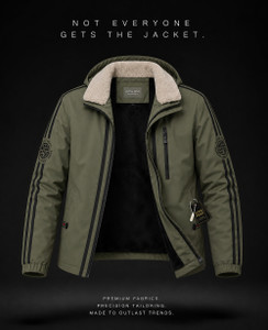 FUTSE PENO Men Striped Casual Jacket