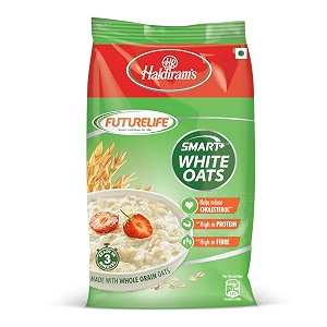 future life white oats  whole grains oats  with targeted minerals of zinc chromium and magnesium  gluten-free  high fiber and protein  100 healthy amp natural  850 g pouch
