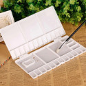Futurekart Plastic 34 Paint Wells Palettes  with Lid