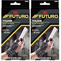 Futuro - 70005121614 FUTURO Deluxe Thumb Stabilizer, Small/Medium Black (Pack of 2)