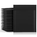 Fuxury Kraft Bubble Mailers 8.5x12 Inch 25 Pack Padded Envelopes Black #2