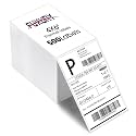 Fuxury Thermal Labels 4x6 500 Labels Fanfold Direct Shipping Label