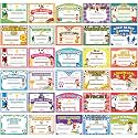 Fuyoooo 60 Pcs Sports Award Certificates for Kids Team Players, Soccer