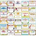 Fuyoooo 60 Pcs Sports Award Certificates for Kids Team Players, Softball