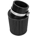 FVRITO 62mm 212cc Air Filter Cleaner Kit for Predator 212 196cc 224cc GX160 GX200 6.5HP Clone Engine Coleman CT200U CT200U-EX BT200X KT196 Baja Warrior MB165 MB200 Mini Bike Go Kart Parts Black
