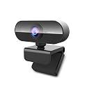 FWV Webcam with Microphone&amp;1080P HD Web Cam,Stand for PC/MAC/Laptop/Desktop, Wide Angle Web Cameras for YouTube,Skype,Zoom,Xbox One,Video Calling,Studying and PS4