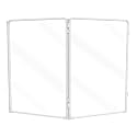 FXW AuraSpace Pro Clear Acrylic Indoor Dog Playpen, 40" H, 2 Panels