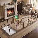 FXW AuraSpace Pro Clear Acrylic Indoor Dog Playpen, 24" H, 16 Panels