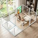 FXW AuraSpace Pro Clear Acrylic Indoor Dog Playpen, 32" H, 12 Panels