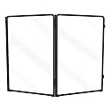 FXW AuraSpace Pro Clear Acrylic Indoor Dog Playpen, 40" H, 2 Panels