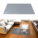 FXW Floor Protector Mat, Waterproof PVC, 55" x 31", Gray