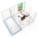 FXW Homeplus Indoor Dog Playpen with Divider Connectors, 45" H, 12 Panels