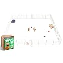 FXW Homeplus Indoor Dog Playpen, 24" H, 32 Panels, for Puppies &amp; Small Dogs