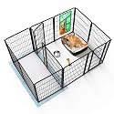 FXW Homeplus Indoor Dog Playpen with Divider Connectors, 40" H, 12 Panels