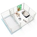 FXW Homeplus Indoor Dog Playpen with Divider Connectors, 24" H, 12 Panels