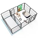 FXW Homeplus Indoor Dog Playpen with Divider Connectors, 24" H, 12 Panels