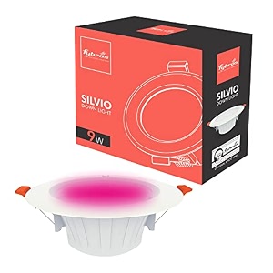 FYBROS Aluminum Silvio Plus 9W Ceiling Lights