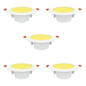 FYBROS Aluminum Silvio Plus 9W Ceiling Lights