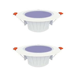 FYBROS Aluminum Silvio Plus 9W Ceiling Lights