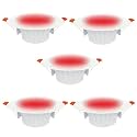 FYBROS Aluminum Silvio Plus 9W Ceiling Lights
