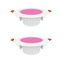 FYBROS Aluminum Silvio Plus 9W Ceiling Lights