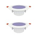 FYBROS Aluminum Silvio Plus 9W Ceiling Lights