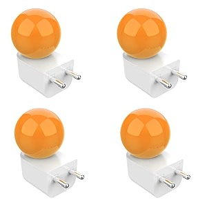 fybros bloom 05watt led bulb for night orange bulb bedroom lights for night in multicolor led night lamp for bedroom led bulbs for home play and plug decorative lamps for bedroom