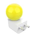 FYBROS Bloom 0.5Watt LED Bulb for Night Yellow Bulb, Bedroom Lights for Night in Multicolor, LED Night Lamp for Bedroom, LED Bulbs for Home, Play and Plug Decorative Lamps for Bedroom