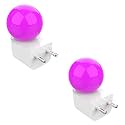 FYBROS Bloom 0.5Watt LED Bulb for Night Pink Bulb, Bedroom Lights for Night in Multicolor, LED Night Lamp for Bedroom, LED Bulbs for Home, Play And Plug Decorative Lamps for Bedroom