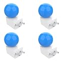 FYBROS Bloom 0.5Watt LED Bulb for Night Green Bulb, Bedroom Lights for Night in Multicolor, LED Night Lamp for Bedroom, LED Bulbs for Home, Play And Plug Decorative Lamps
