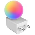 FYBROS Bloom 0.5Watt LED Bulb for Night Multicolor Bulb, Bedroom Lights for Night in Multicolor, LED Night Lamp for Bedroom, LED Bulbs for Home, Play and Plug Decorative Lamps for Bedroom