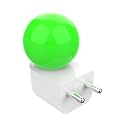 FYBROS Bloom 0.5Watt LED Bulb for Night Green Bulb, Bedroom Lights for Night in Multicolor, LED Night Lamp for Bedroom, LED Bulbs for Home, Play And Plug Decorative Lamps