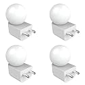 FYBROS Bloom 0.5Watt LED Bulb for Night White Bulb, Bedroom Lights for Night in Multicolor, LED Night Lamp for Bedroom, LED Bulbs for Home, Play And Plug Decorative Lamps for Bedroom