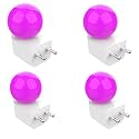 FYBROS Bloom 0.5Watt LED Bulb for Night Pink Bulb, Bedroom Lights for Night in Multicolor, LED Night Lamp for Bedroom, LED Bulbs for Home, Play And Plug Decorative Lamps for Bedroom