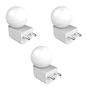 FYBROS Bloom 0.5Watt LED Bulb for Night White Bulb, Bedroom Lights for Night in Multicolor, LED Night Lamp for Bedroom, LED Bulbs for Home, Play And Plug Decorative Lamps for Bedroom